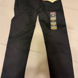 Levi's Men's Straight Black Jeans